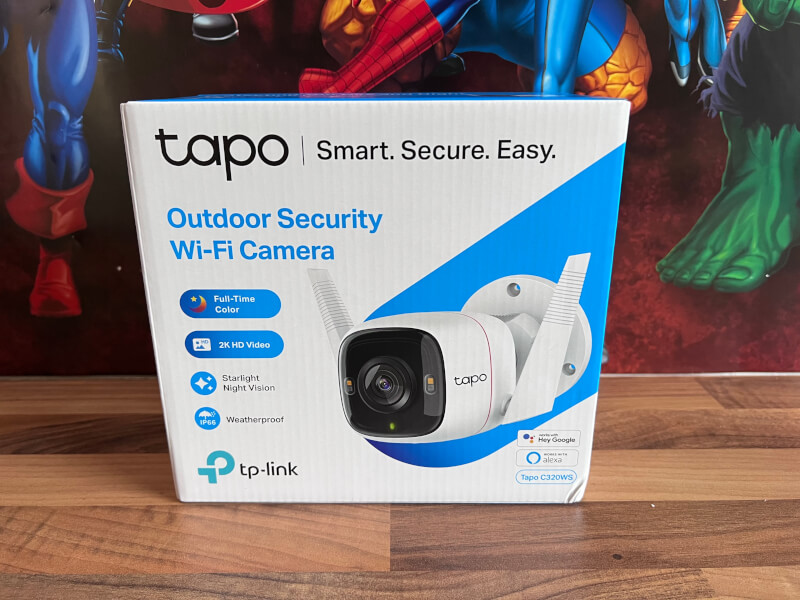 outdoor Camera QHD ethernet vision C320WS wifi ip66 full-color TP-Link security night 2k 4MP Tapo.JPEG